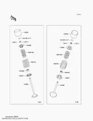 Пружина-двигун клапана,O ZX750-H1 (490781094)