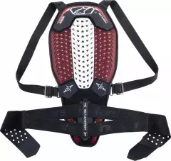 Захист спини Alpinestars Nucleon Plasma, Чорний/Білий/Червоний, XL