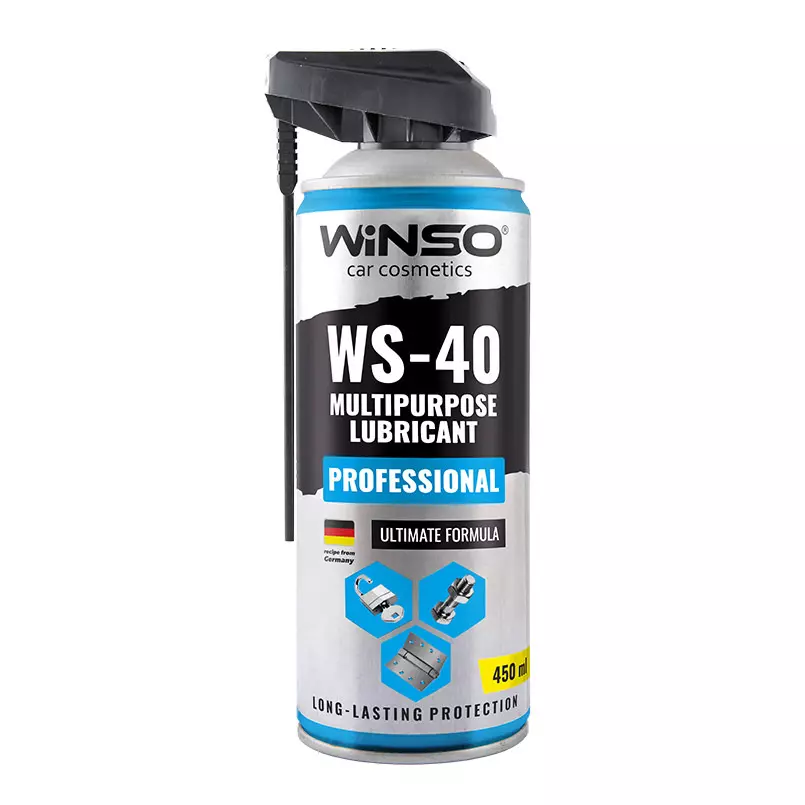 Мастило багатофункціональне Winso PROFESSIONAL MULTIPURPOSE LUBRICANT WS-40 450ml
