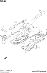 Cover,footboard an40 (48123-05H00-000)