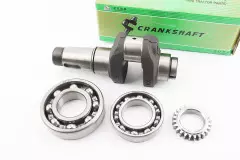 Колінвал R180NM +підшипники+шестерня Тип 1, (Viper) Колінвал R180NM +підшипники+шестерня Тип 1, (Viper)