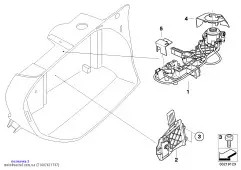 Фиксатор нижний (71607671737)