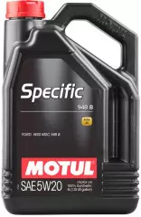 Олива моторна Motul 100% синтетична для авто SPECIFIC 948 B SAE 5W20 5л