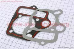 Набір прокладок поршневої Delta 110cc діаметр 52,4мм 2 детали (Viper)