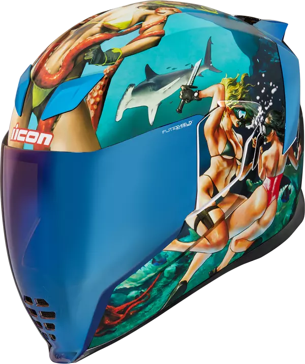 Шолом ICON Airflite Pleasuredome4, Кольоровий, L