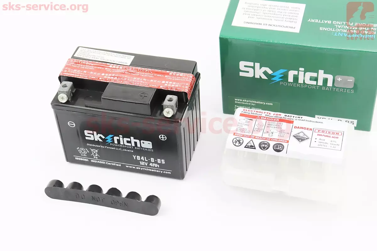 Акумулятор Skyrich YB4L-B-BS 12V4Ah