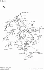 Bolt,flanged 8x45 rm (K9215-30585-000)