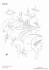 Cushion vl1500 (47828-10F00-000)