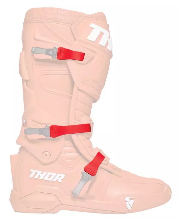 Комплект запасних ременів для черевиків Thor Radial, Червоний