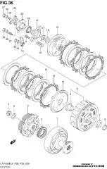 Nut, clutch sleeve h (21414-44D00-000)