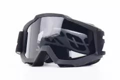 Окуляри кросові 100% затемнене скло, Чорний