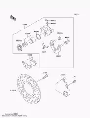 Прокладка,поршень ущільнююча EX500-D9 (430491095)