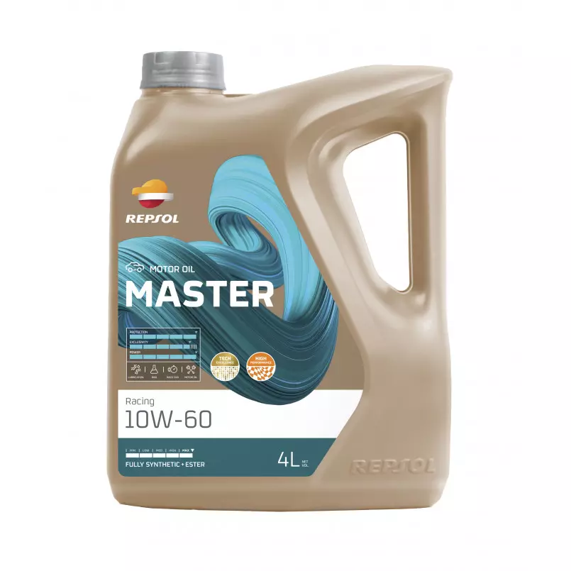 Олива моторна REPSOL MASTER RACING 10W-60 4 л.