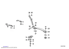 Резиновая опора (52531230319)