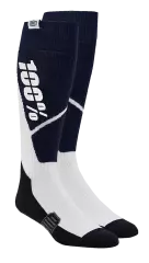 Шкарпетки 100% Torque, Білий/Синій, L, XL