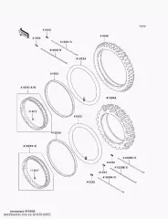 Спиця-зовнішня,RR,LH,192MMX KL250 (410300007)