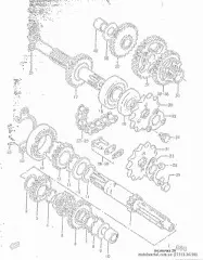 Washer,engine sprock (27513-36200-000)