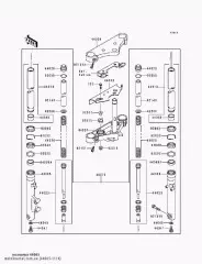 Втулка-передня вилка,IN ZX600-F2 (440651114)