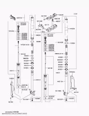 Втулка-передня вилка,SLIDE KX250 (440650018)