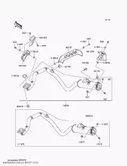 Кришка-випускних дріт KLX110-A1 (491071221)