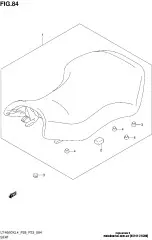 Cushion, seat mount (45141-21G00-000)