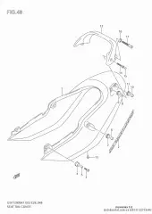 Emblem gsf1200/k1 (68131-32F10-M2R)