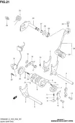 Fork gear shift (25211-37401-000)