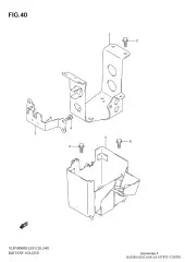 Holder,battery vlr18 (47431-22H00-000)