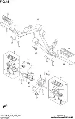 Sensor, footrest dl1 (43576-31J00-000)