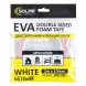 Стрічка клеюча двостороння SOLAR EVA біла, 10мм - 2м