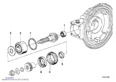 Прокладочная шайба (33121230525)