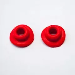 Резинка-бризговик (ущільнювач клапана) ACCEL VMG-01RD 2 шт. червона