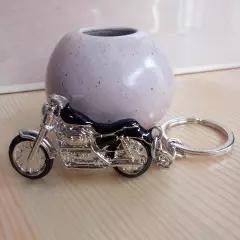 Брелок для ключів у вигляді 3D мотоцикла, Чорний