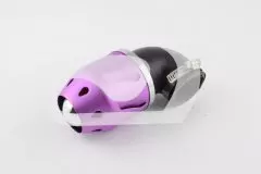 Фільтр повітряний нульовий 42мм 90 градусів куля фіолетовий