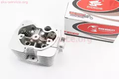 Головка циліндра CG 200cc діаметр 63.5мм в зборі з клапанами (ZHENGHE)