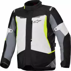 Мотокуртка Alpinestars ST-1 Waterproof, Сірий/Чорний/Жовтий, L