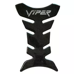 Наклейка на бак Viper універсальна карбон, Чорний