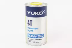 Олива моторна YUKO 4T Master SYNT 10W-30 напівсинтетична універсальна 0.6L