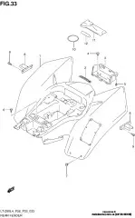 Reinf comp,rr fender (63130-08H00-000)