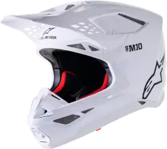 Шолом Alpinestars Supertech M10 SOLID, Білий глянцевий, L