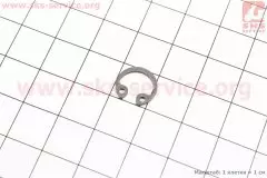 Стопорне кільце поршневого пальця діаметр 10мм (Китай)