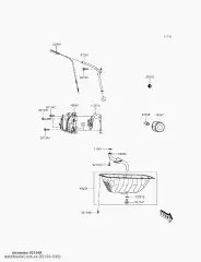 Болт,фланцевий,8X30 KAF820AFF (921541592)