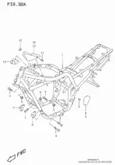 Cover frame body (41649-26E00-000)