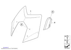 Винт со сферо-цилиндрической головкой (71607654904)