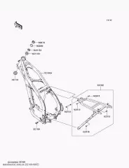 Рама-COMP,RR KX250-N1 (321600087)