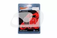 Колодки гальмівні дискові Suzuki AD50 червоні (YONGLI)