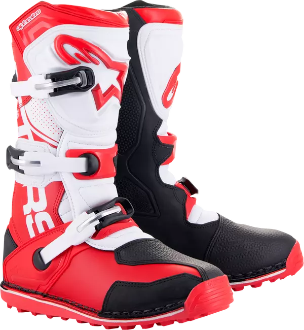 Мотоботи Alpinestars Tech-T, Червоний/Чорний, 10