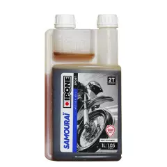 Олива моторна IPONE 2Т SAMOURAI синтитична з полуницею 1л