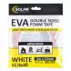 Стрічка клеюча двостороння SOLAR EVA біла, 12мм - 2м