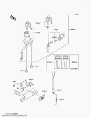 Пружина,гальма лампа SW Z750-L1 (27011015)